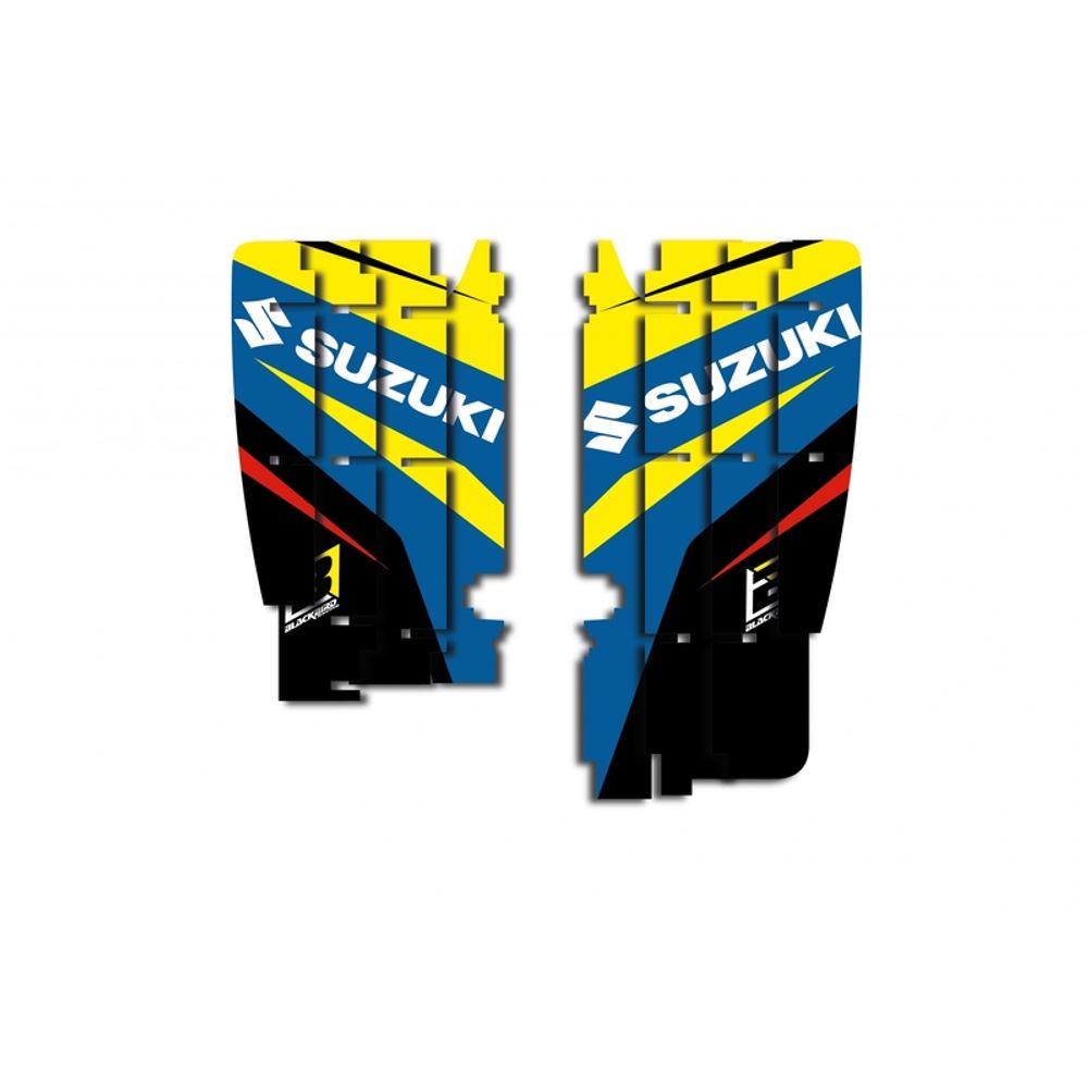 SP 1091325 BLACKBIRD Dream Graphic 4 Kühlerlamellen Grafik-Kit Suzuki RMZ  passend fuer SUZUKI RM-Z 450
