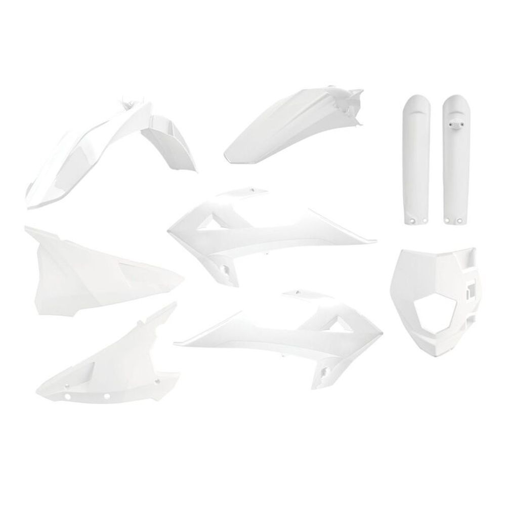 SP 1092564 POLISPORT Plastic Kit White Gas Gas  passend fuer GAS GAS EC 250 Weiss