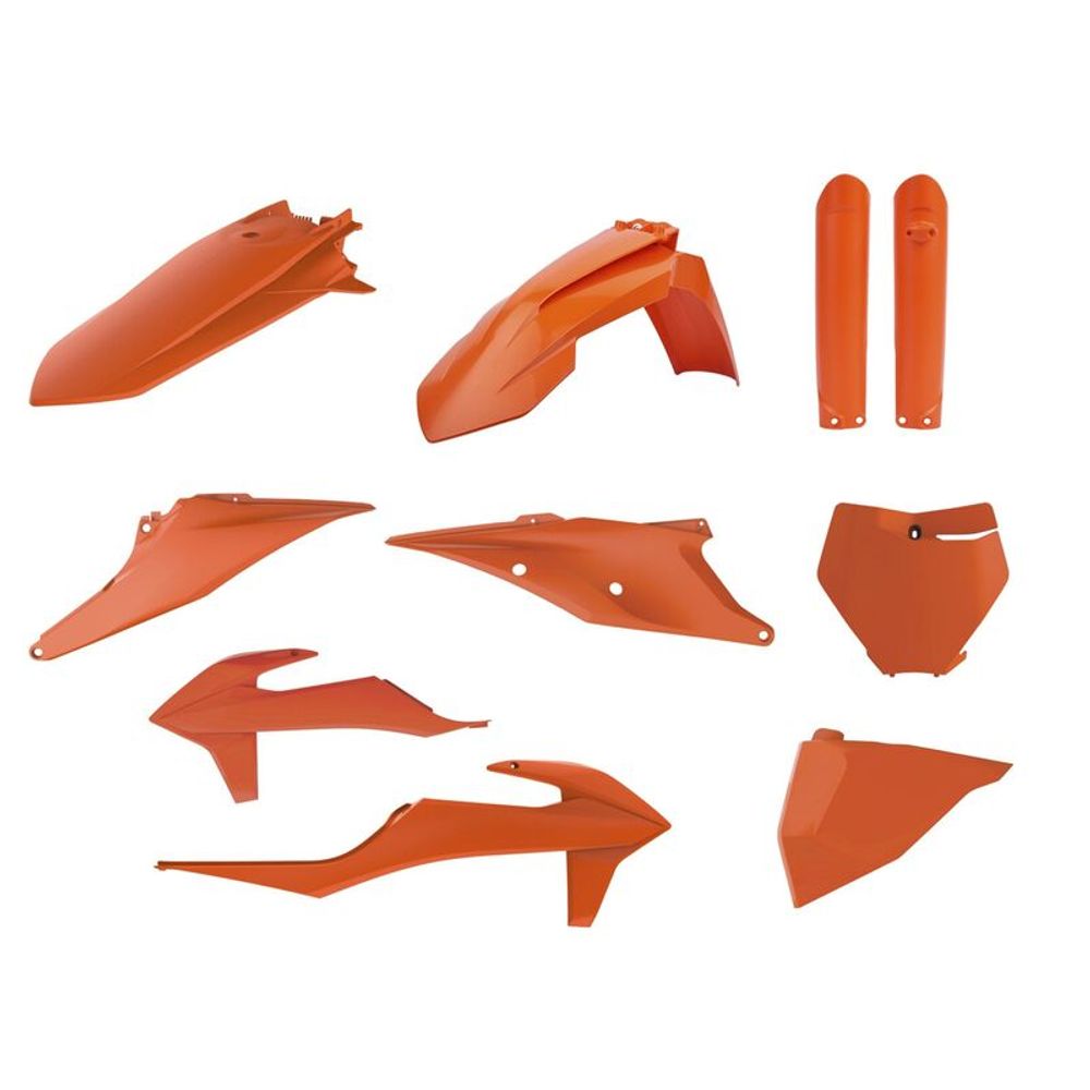 SP 1092574 POLISPORT Plastic Kit Orange KTM  passend fuer KTM 250 SX-F Orange