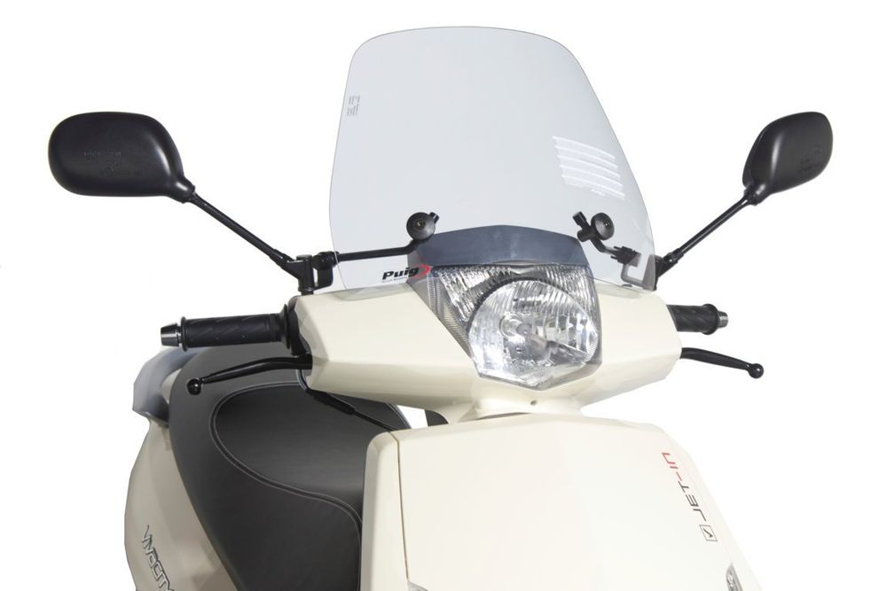 PUIG 5628W Rollerscheibe Trafic  passend fuer PEUGEOT VIVACITY 3 125 4T AC E3 Transparent