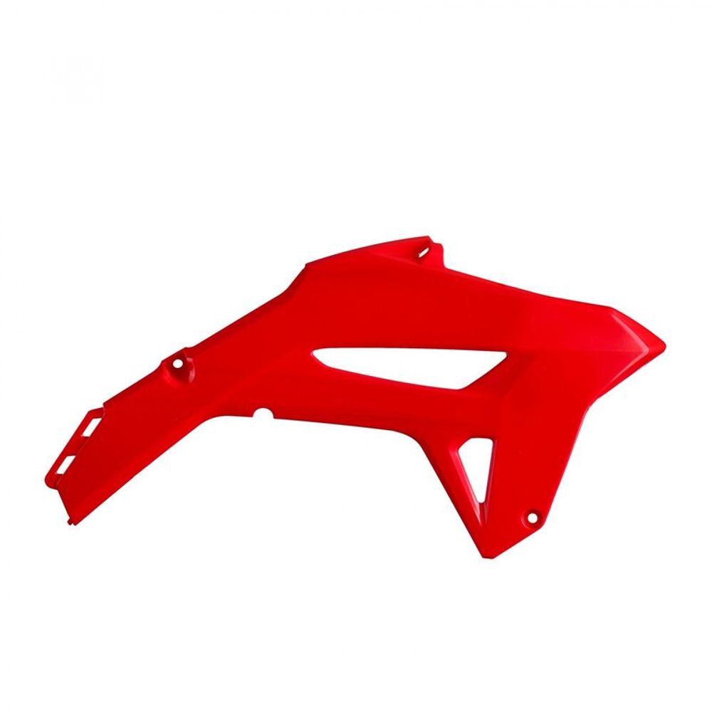 SP 1095741001 POLISPORT Kühlerspoiler seitlich Rot Honda CRF450R  passend fuer HONDA CRF 450 R Rot