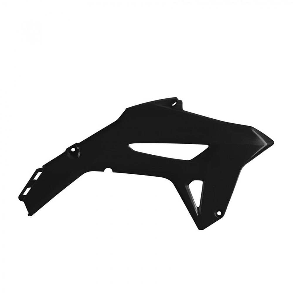 SP 1095741003 POLISPORT Kühlerspoiler seitlich Schwarz Honda CRF450R  passend fuer HONDA CRF 450 R Schwarz
