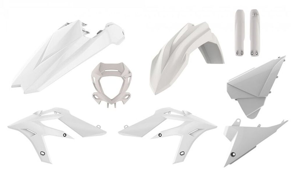 SP 1096265003 POLISPORT Plastic Kit White Beta X-Trainer  passend fuer BETA XTRAINER 300 2T Weiss