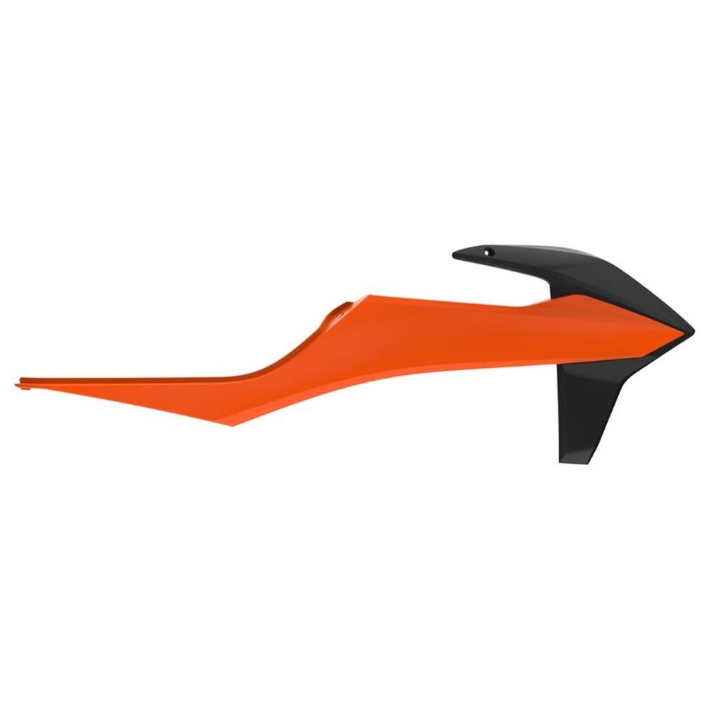 SP 1096474001 POLISPORT Kühlerspoiler seitlich Orange/Schwarz KTM  passend fuer KTM 300 EXC Orange