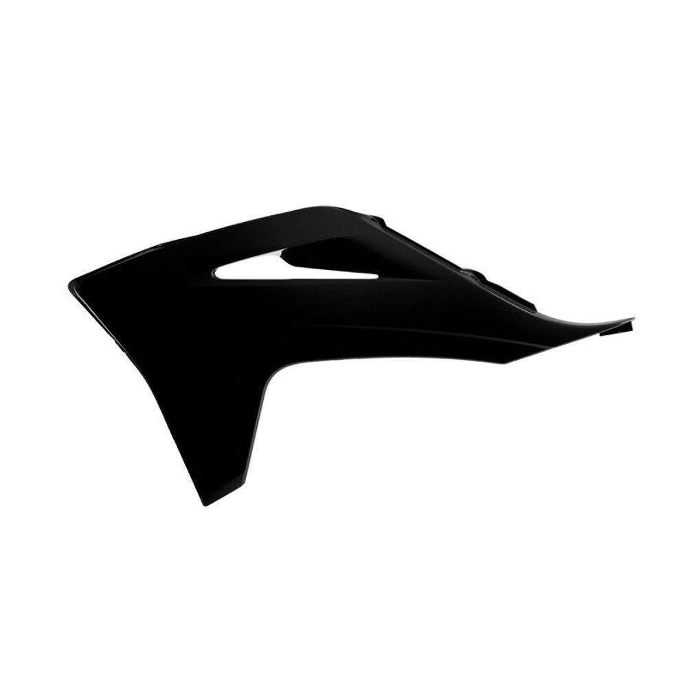 SP 1096697003 POLISPORT Kühlerspoiler seitlich Schwarz Gas Gas MC  passend fuer GAS GAS MC 250 F Schwarz