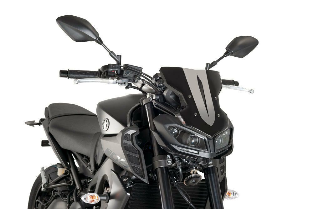 PUIG 9376N New Generation Sport  passend fuer YAMAHA MT-09 Schwarz