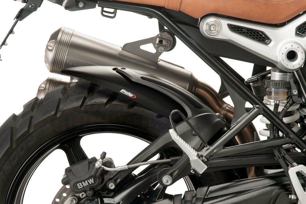 PUIG 9464C Hinterradabdeckungen   passend fuer BMW R NINET SCRAMBLER Carbon look