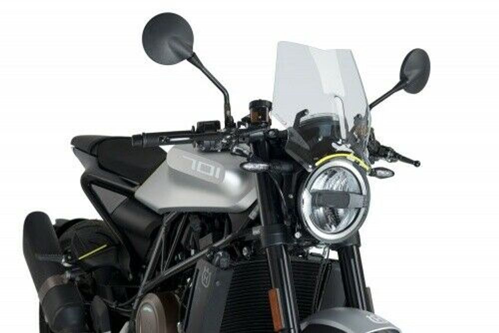 PUIG 9750W New Generation Sport  passend fuer HUSQVARNA VITPILEN 701 Transparent