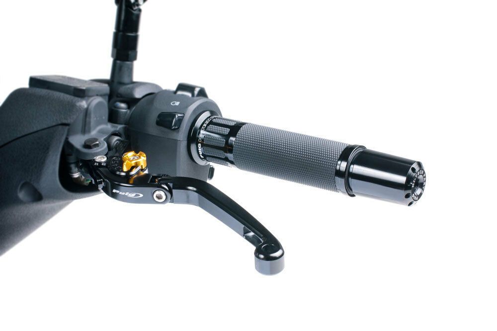 PUIG 5879N Racing Griffe  passend fuer KAWASAKI KLE500 Schwarz