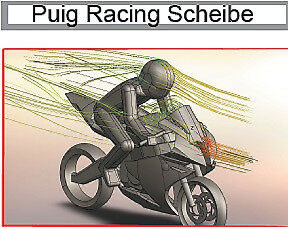 PUIG 7040N New Generation Sport  passend fuer BMW S1000R Schwarz