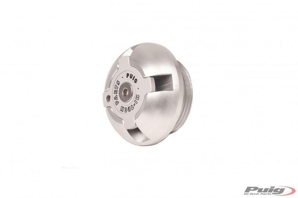 PUIG 6156P Ölverschlusskappe  passend fuer HONDA NT650V DEAUVILLE Silber