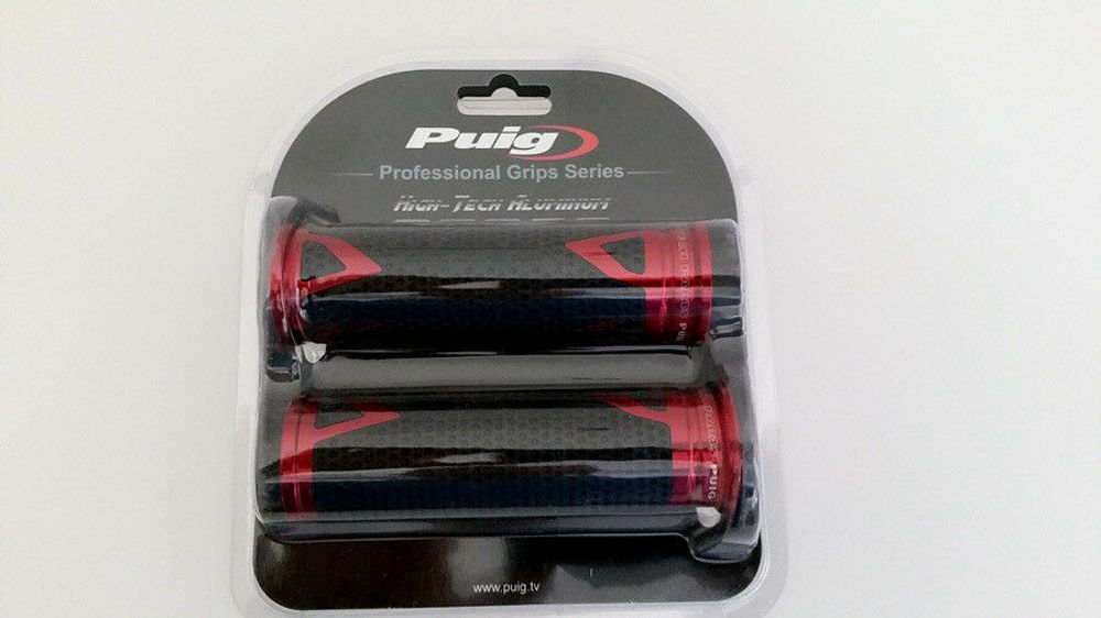 PUIG 6325R Radikal Griffe  passend fuer KAWASAKI KLE500 Rot