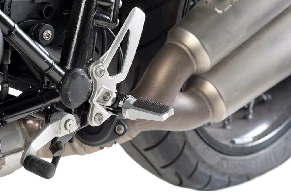 PUIG 7318P Sport Fußrasten  passend fuer SUZUKI GSX-R750 Silber