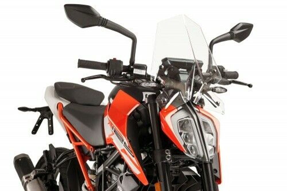 PUIG 9514W New Generation Sport  passend fuer KTM 125 DUKE Transparent