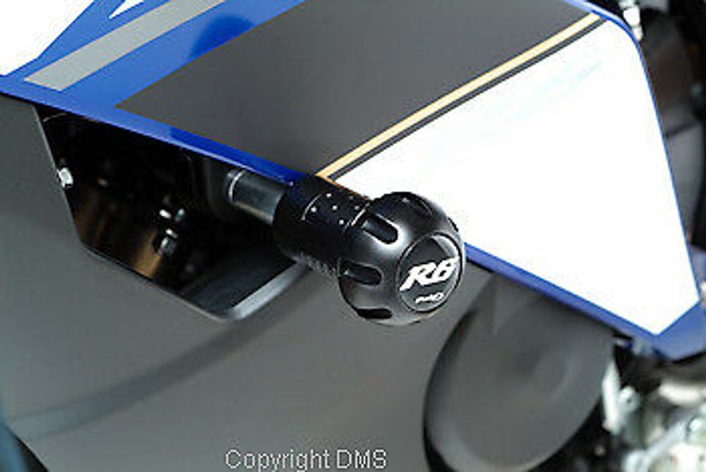 PUIG 4650N Sturzpads R19  passend fuer YAMAHA YZF-R6 Schwarz