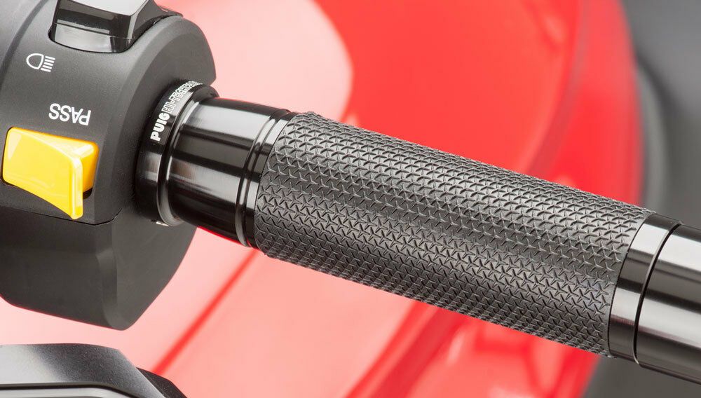 PUIG 6326N Ascent Griffe  passend fuer KAWASAKI KLE500 Schwarz