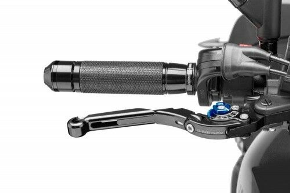 Brems-Kupplungshebel Puig BMW S1000RR (K10) 2015- knick-und verstellbar schwarz