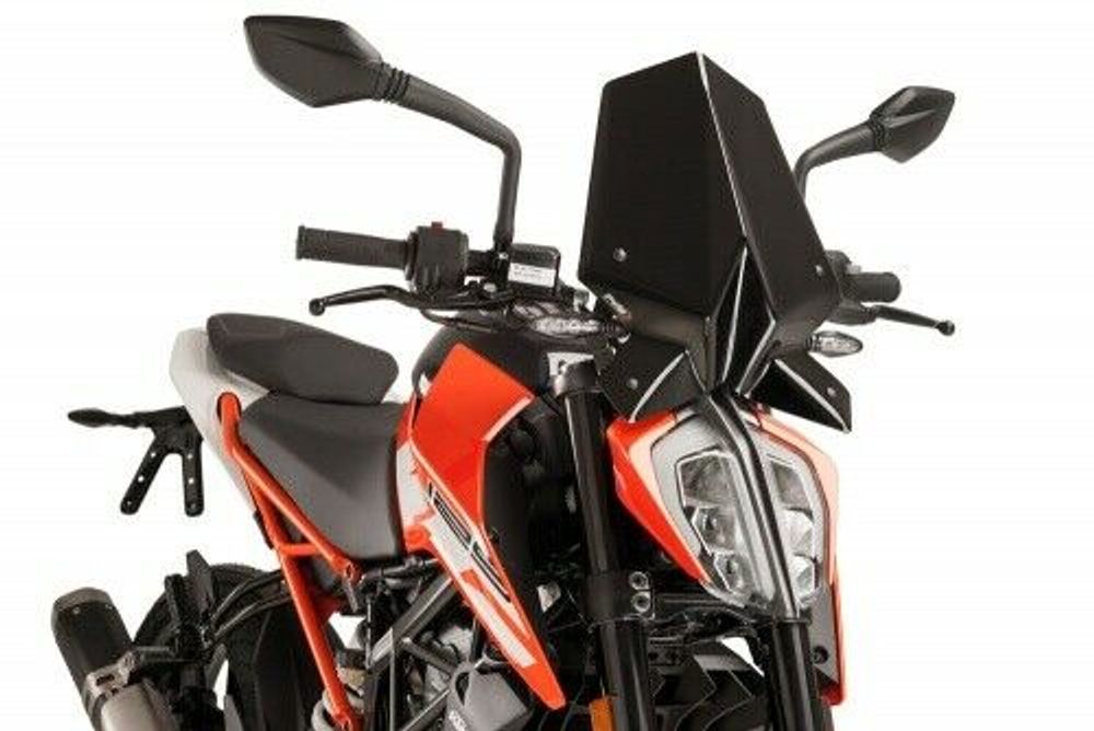 PUIG 9514N New Generation Sport  passend fuer KTM 125 DUKE Schwarz