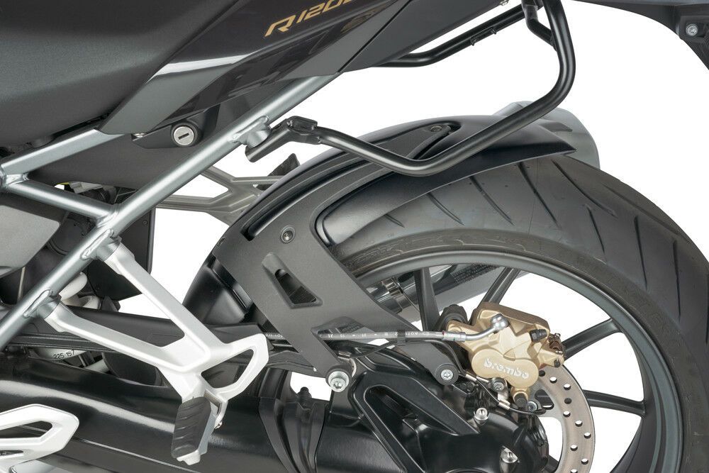 PUIG 7682J Hinterradabdeckungen   passend fuer BMW R1200R Mattschwarz