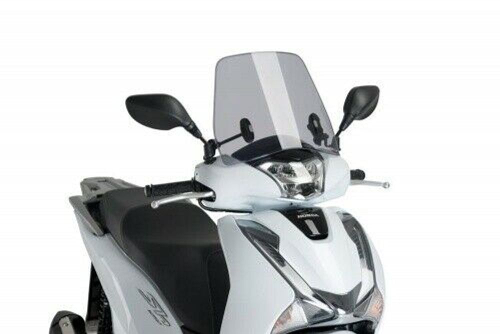 PUIG 9384H Rollerscheibe Trafic  passend fuer HONDA SH 125i 4T E4 Getönt