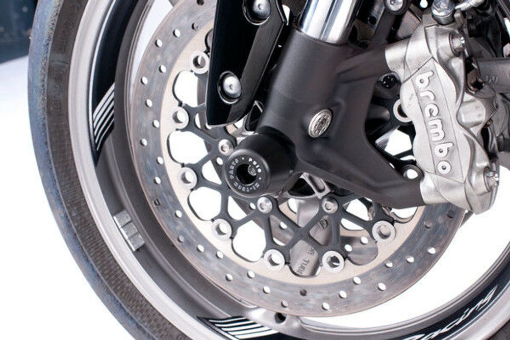 PUIG 5419N Gabelprotektor  passend fuer SUZUKI B-KING Schwarz