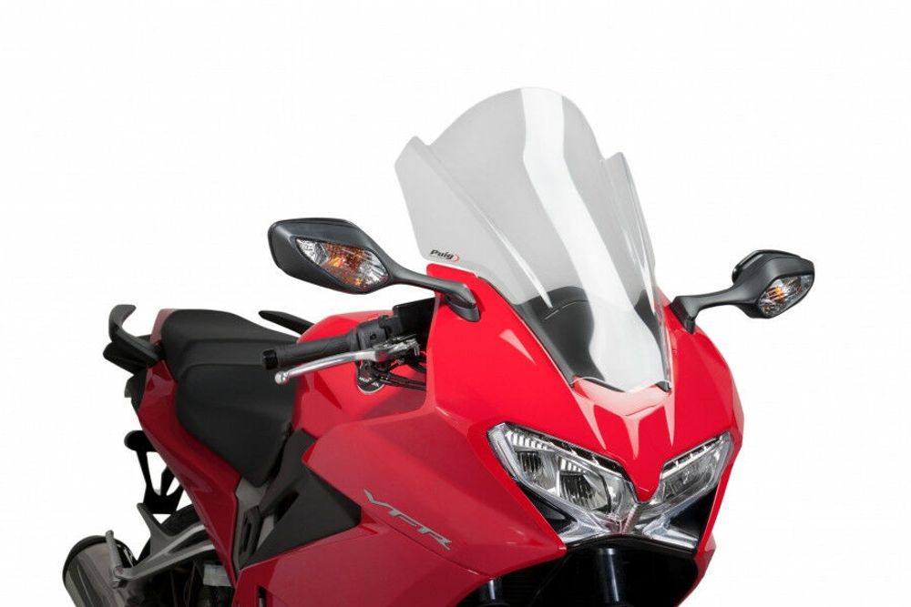 PUIG 7007W Tourenscheibe verfügbar fuer HONDA VFR800F Transparent