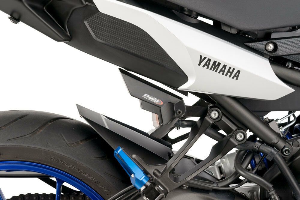 PUIG 8542J Abdeckung des Hinteren Bremsbehälters  passend fuer YAMAHA MT-09 TRACER Mattschwarz