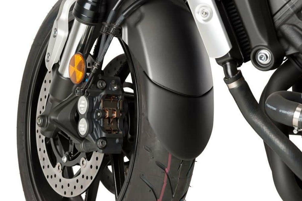 PUIG 6821N Verlängerung des vorderen Schutzblechs  passend fuer BMW F700GS Schwarz