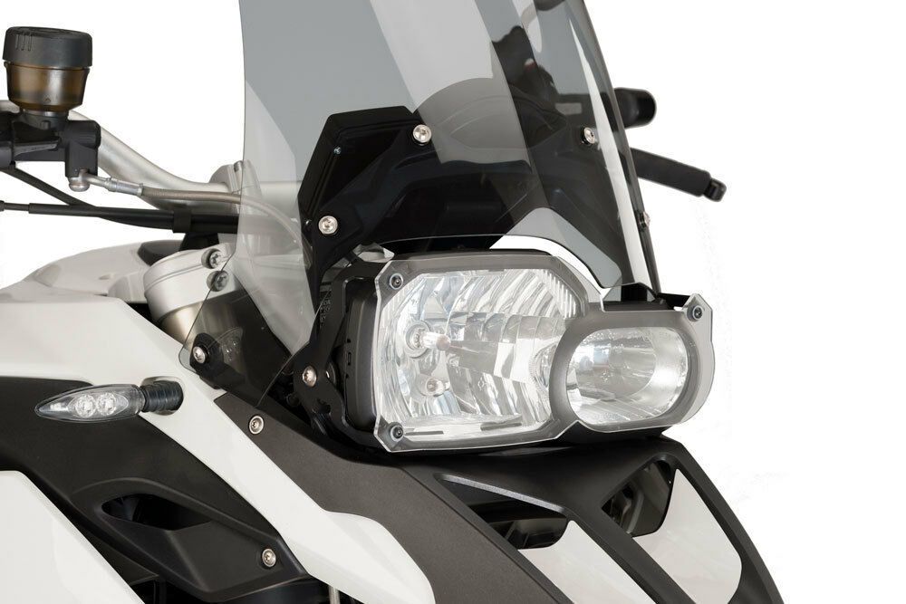 PUIG 8123W Scheinwerferschutz  passend fuer BMW F700GS Transparent