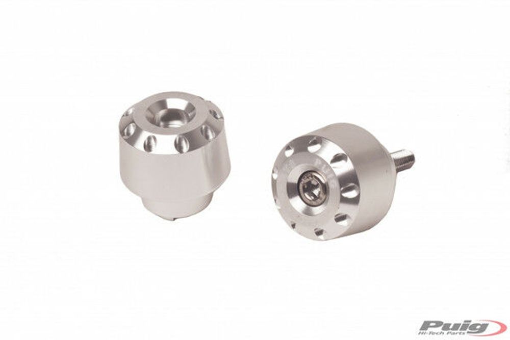 PUIG 6891P Lenkerenden Kurz  passend fuer YAMAHA XJR1300 Silber