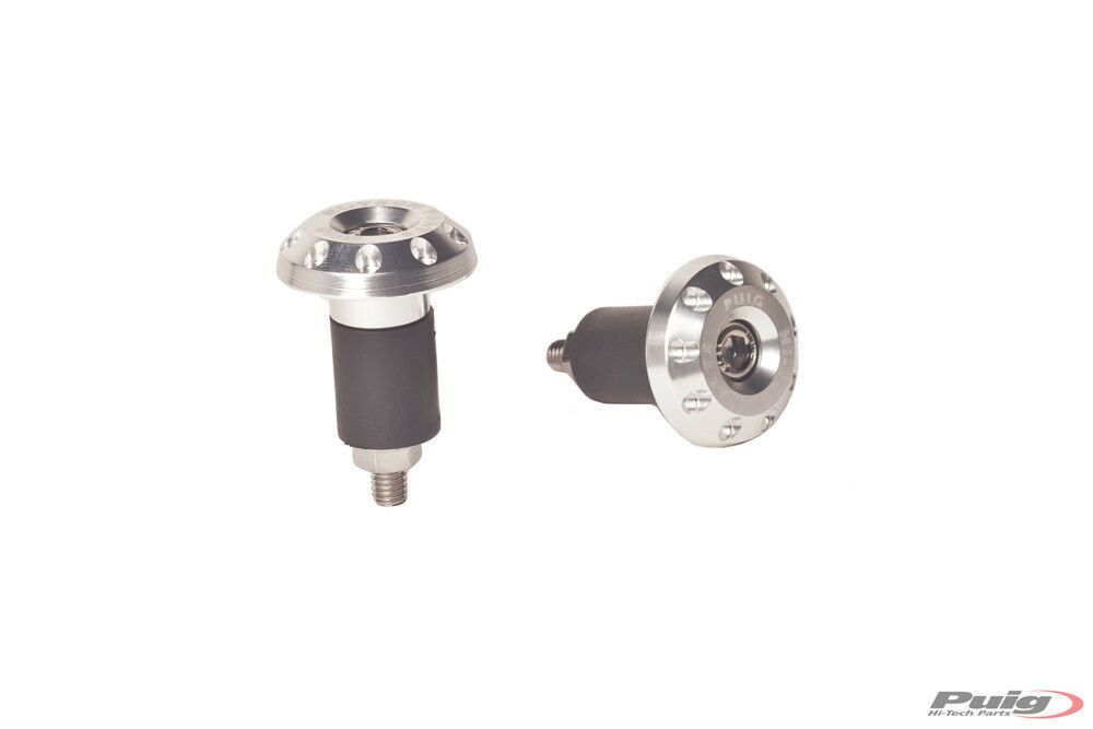 PUIG 6222P Lenkerenden Race  passend fuer KTM 125 DUKE Silber