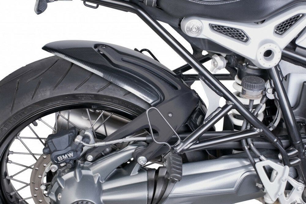 PUIG 7023C Hinterradabdeckungen   passend fuer BMW R NINET Carbon look