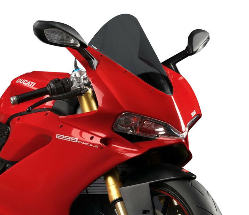 PUIG 7621F R-Racer Scheibe  passend fuer DUCATI 1299 PANIGALE Stark getönt