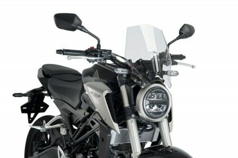 PUIG 9734W New Generation Sport  passend fuer HONDA CB125R NEO SPORTS CAFE Transparent