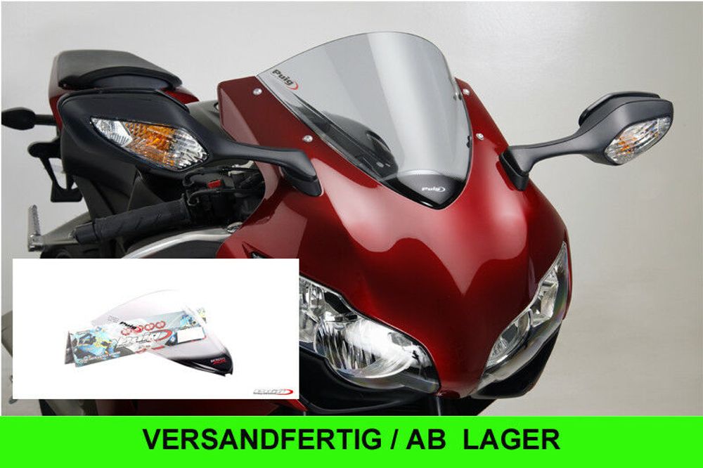 PUIG 4623W Racingscheibe  passend fuer HONDA CBR1000RR FIREBLADE Transparent