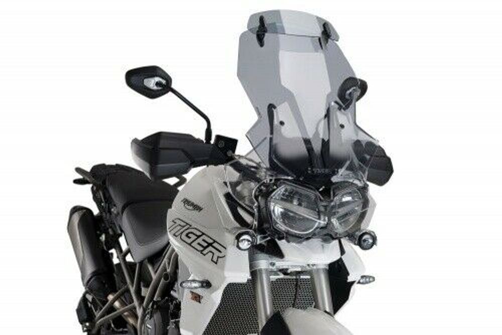 PUIG 9658H Tourenscheibe mit Spoilerscheibe  passend fuer TRIUMPH TIGER 800 XCX Getönt