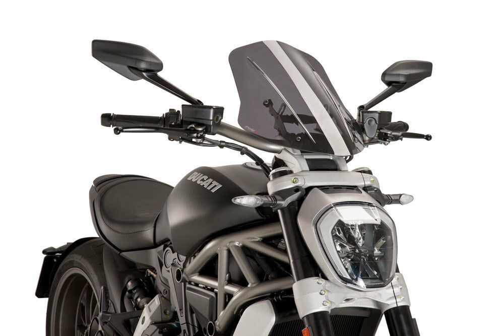 PUIG 8922H New Generation Verstellbare  passend fuer DUCATI X DIAVEL Getönt