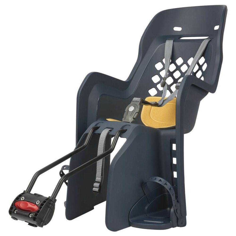 SP 1100229 POLISPORT Joy FF 29" Rear Child Bike Seat Frame Mounting - Denim/Yellow  passend fuer   Gelb