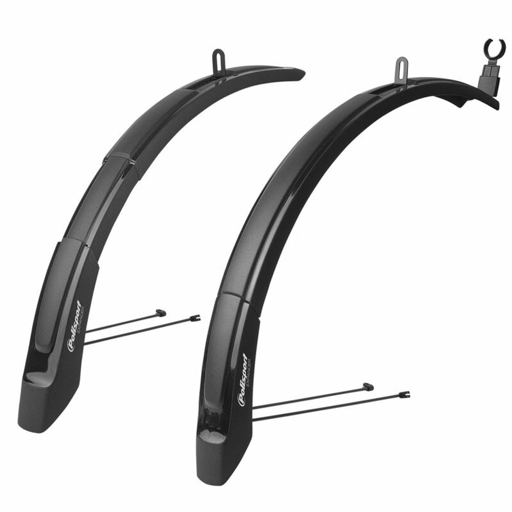 SP 1100289 POLISPORT Set Of Mudguards Expander 65 Cross 26/29 Black  passend fuer