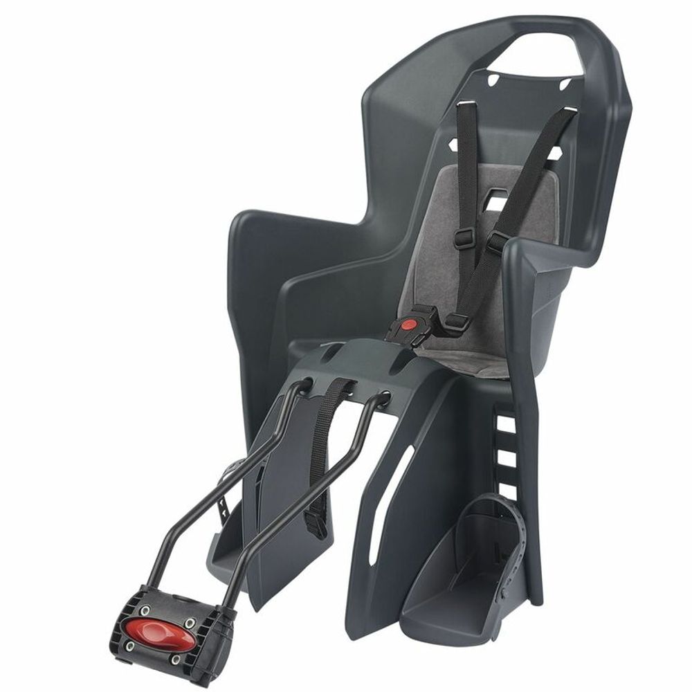 SP 1100327 POLISPORT Koolah 29" Rear Child Bike Seat Frame Mounting - Dark Grey/Silver  passend fuer   Grau & Sil