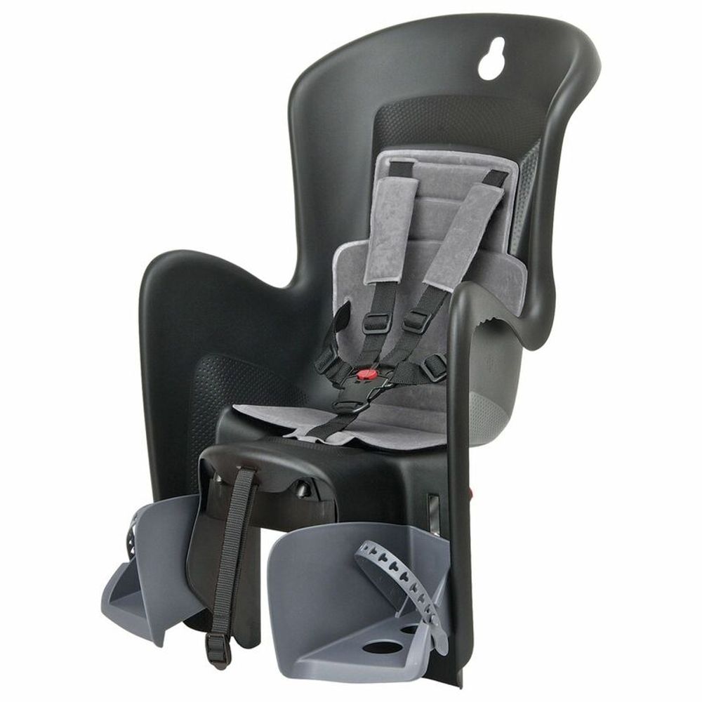 SP 1100383 POLISPORT Bilby Maxi CFS Rear Child Bike Seat Carrier Mounting - Black/Dark Grey  passend fuer   Grau & Sch
