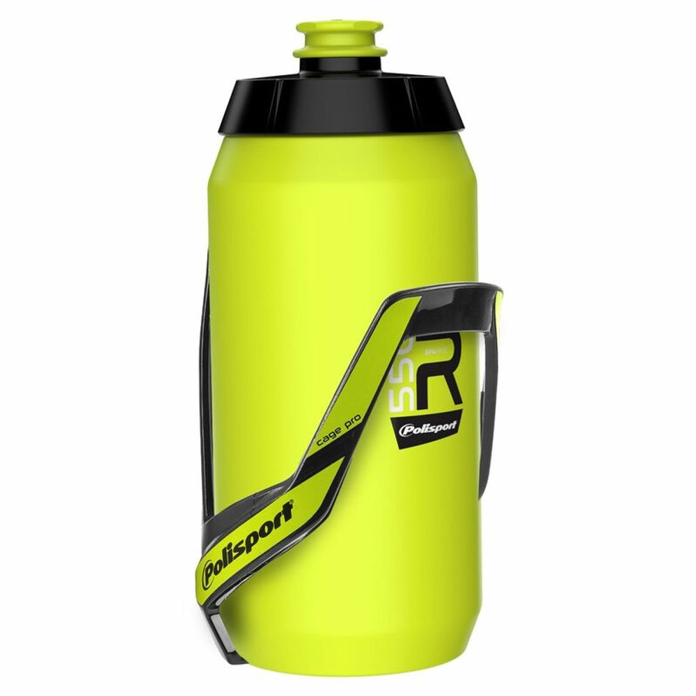 SP 1100385 POLISPORT Bundle Kit - Holder Pro+Bottle R550 Fluo - 550ml  passend fuer