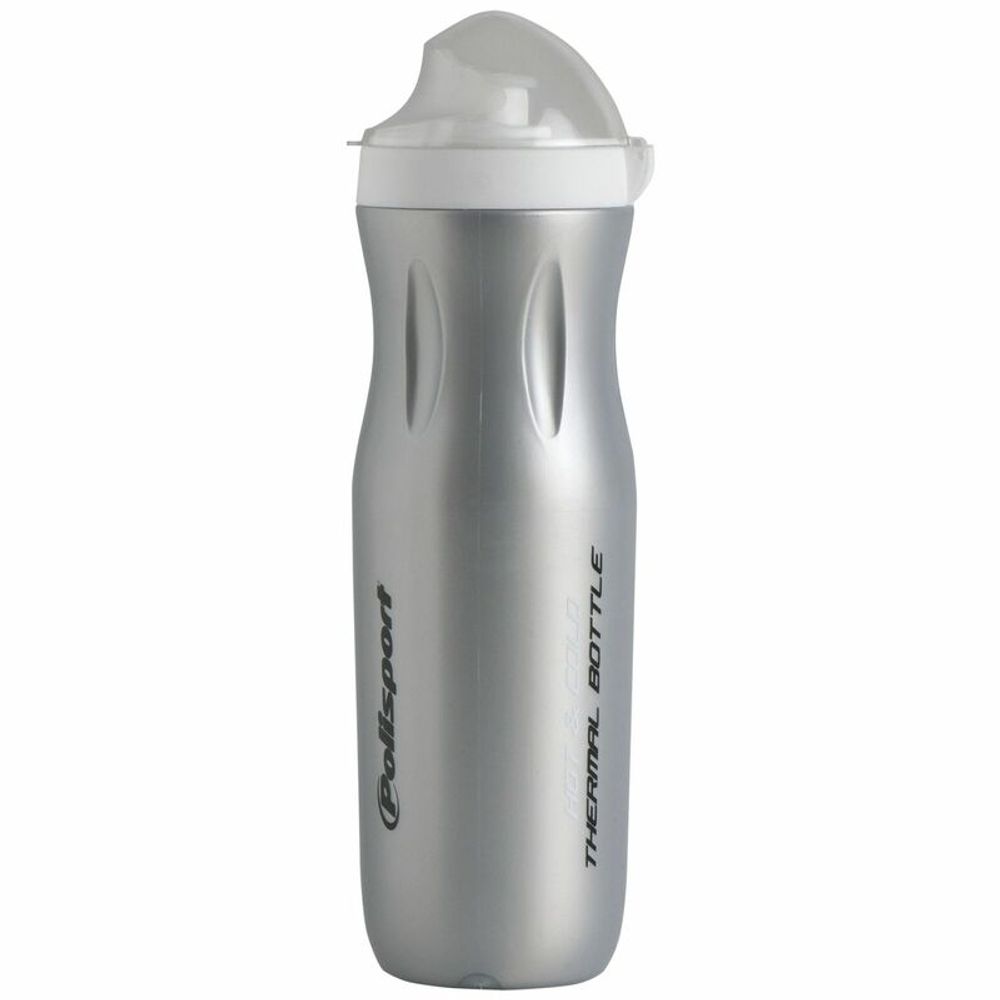 SP 1100424 POLISPORT Thermal Bottle Hot & Cold Silver 500ml  passend fuer