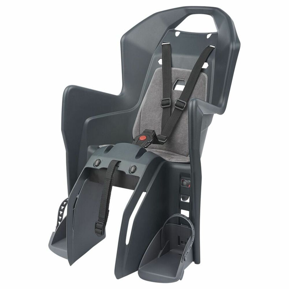 SP 1100520 POLISPORT Koolah FF Rear Child Bike Seat Frame Mounting - Dark Grey/Silver  passend fuer   Grau & Sil