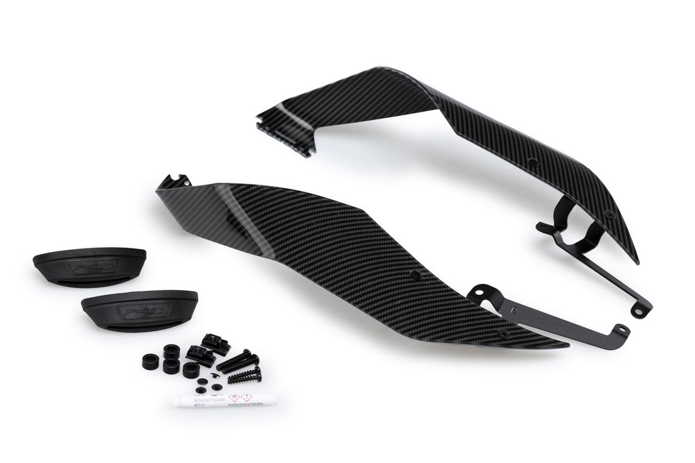 PUIG 21223C Race Side Spoiler  passend fuer YAMAHA YZF-R7 Carbon look