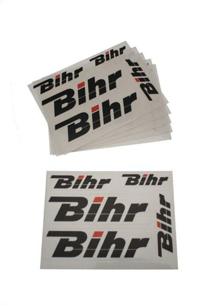 SP 1103046 BIHR Schwarz Aufkleber  passend fuer