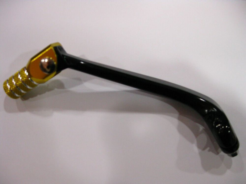 SP 1103792 BIHR-Schalthebel geschmiedetes Aluminium schwarz Endstück gelb Suzuki RM-Z250  passend fuer