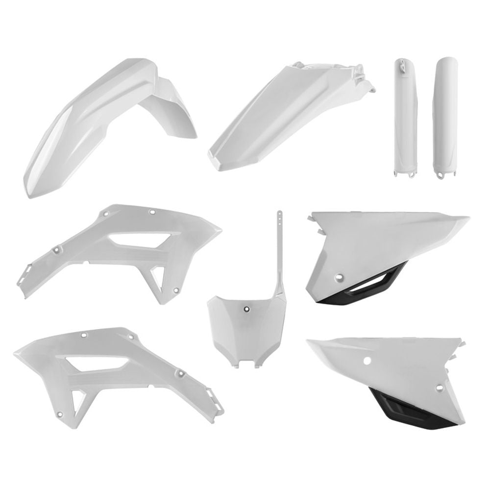 SP 1105693 POLISPORT Plastic Kit - White (21-22) Honda CRF450RX  passend fuer HONDA CRF 450 R Weiss