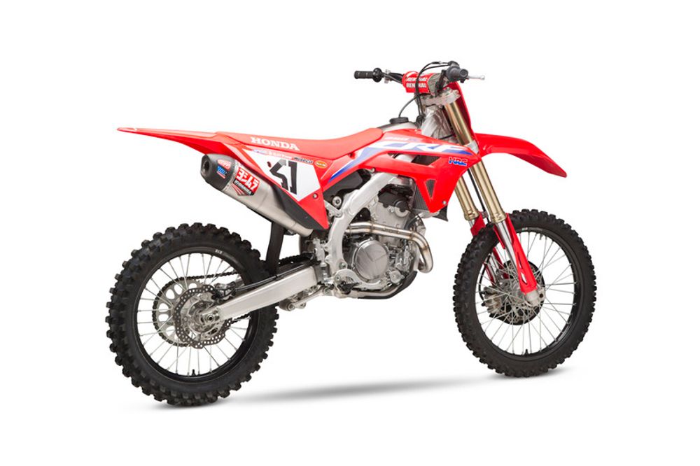 SP 1107219 YOSHIMURA RS-12 Signature Series Full Exhaust System Titanium/Titanium/Carbon - Honda CRF250R    passend fuer HONDA CRF 250 R