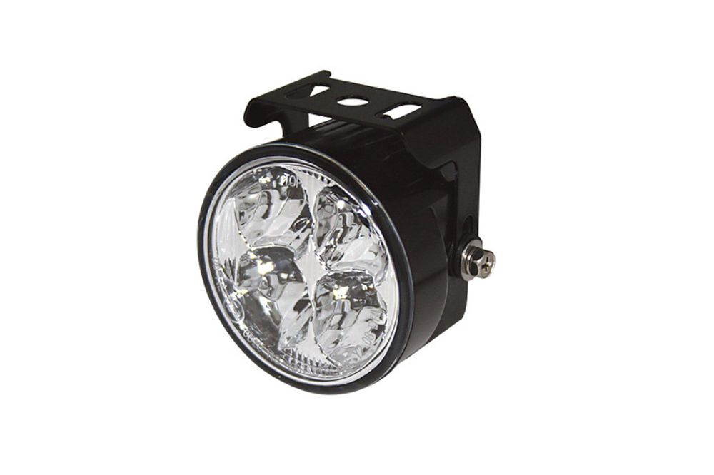 SP 1107996 HIGHSIDER pro LED Tagfahrlicht Schwarz Rund (1Stck)  passend fuer   Schwarz